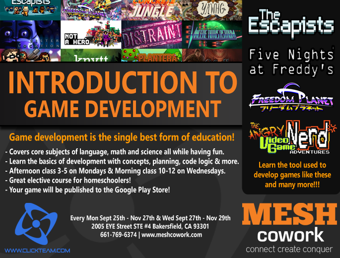 Introduction to Programming & Game Development